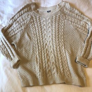 Cream Knit Sweater